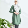 Lily Long Top Army Green