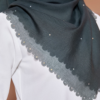 Tudung Bawal Adinda – Dark Green