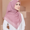 Tudung Bawal Adinda – Dusty Rose