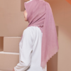 Tudung Bawal Adinda – Dusty Rose