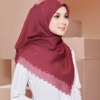 Tudung Bawal Adinda – Maroon