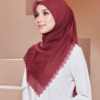 Tudung Bawal Adinda – Maroon