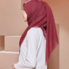 Tudung Bawal Adinda – Maroon