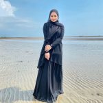 Alyna Skirt Muslimah Black