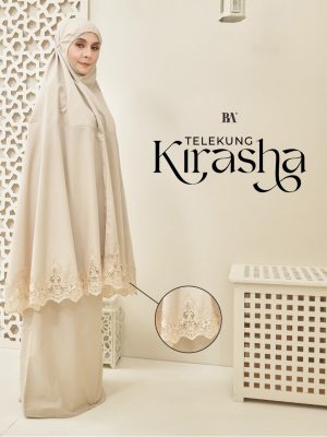 Telekung Kirasha Nude