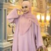 Zehra Abaya Dusty Pink