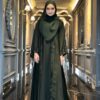 Ayasya Abaya Green Black