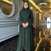 Ayasya Abaya Green Black