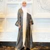 Heelwa Abaya Grey