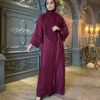 Falisha Abaya Maroon