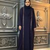 Zehra Abaya Navy Blue