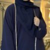 Zehra Abaya Navy Blue