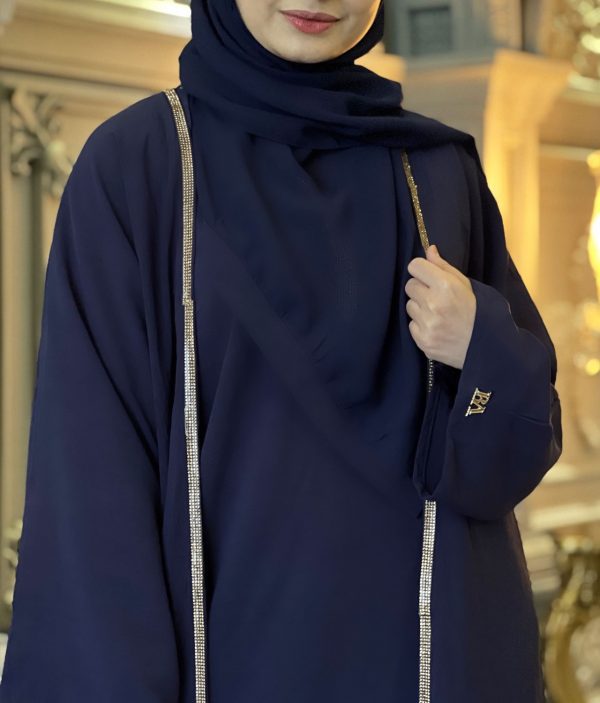 Zehra Abaya Navy Blue