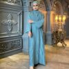 Falisha Abaya Turquoise