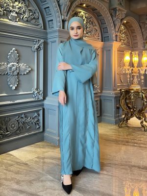 Falisha Abaya Turquoise