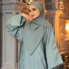 Falisha Abaya Turquoise