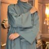 Falisha Abaya Turquoise