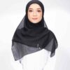 Bella Bawal Plain Crystal Black