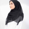 Bella Bawal Plain Crystal Black