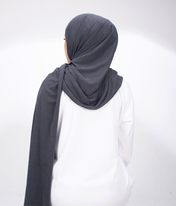 Shawl Cotton Adra Charcoal