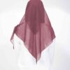 Bella Bawal Plain Crystal Dusty Pink