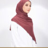 Shawl Cotton Adra Maroon