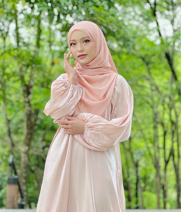 Abaya Khayla Nude Pink