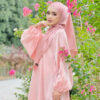 Abaya Khayla Salmon Pink