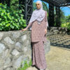 Kurung Printed Naira Brown