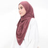 Shawl Cotton Adra Burgundy