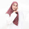 Shawl Cotton Adra Burgundy