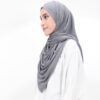 Shawl Cotton Adra Dark Grey