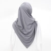 Shawl Cotton Adra Dark Grey