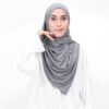 Shawl Cotton Adra Dark Grey