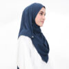 Shawl Cotton Adra Navy Blue