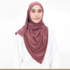 Shawl Cotton Adra Burgundy