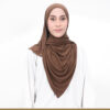 Shawl Cotton Adra Chocolate