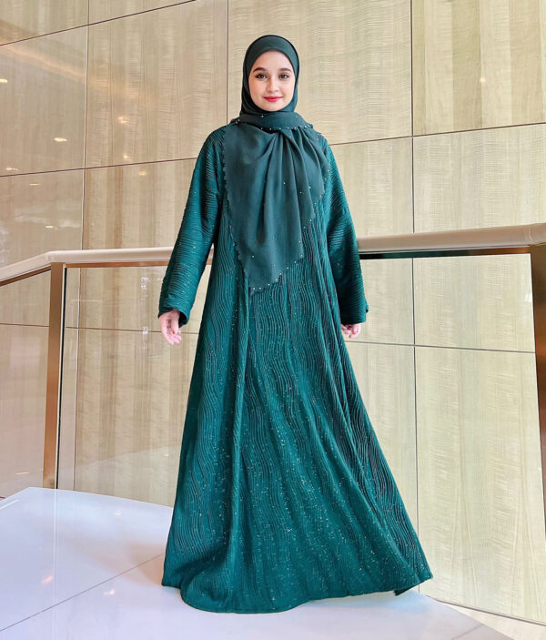 Abaya Najma Emerald Green