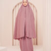 Telekung Travel Safar Dusty Pink