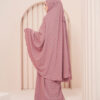 Telekung Travel Safar Dusty Pink