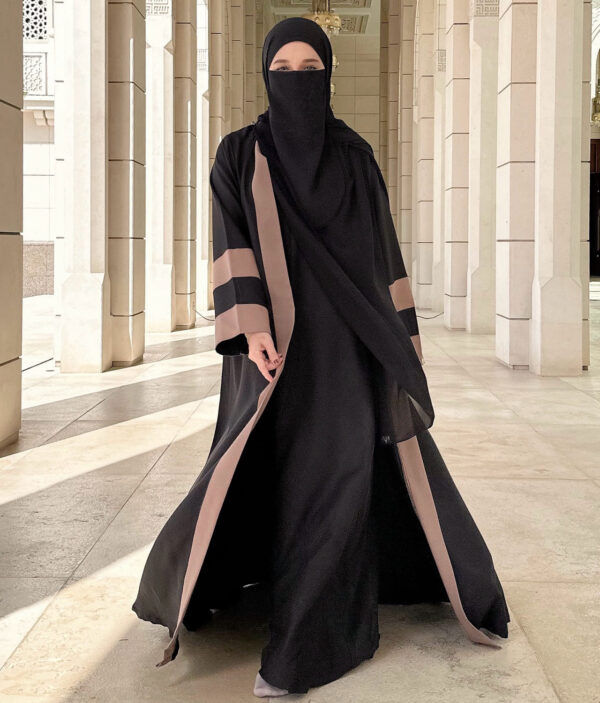 Abaya Arfa Black