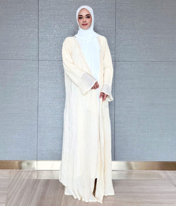 Abaya Amra Cream Ivory