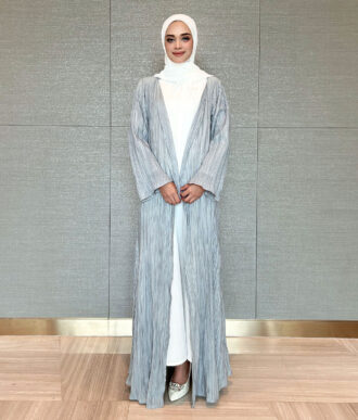 Abaya Amra Light Grey