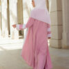 Abaya Arfa Dusty Pink