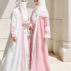 Abaya Arfa White